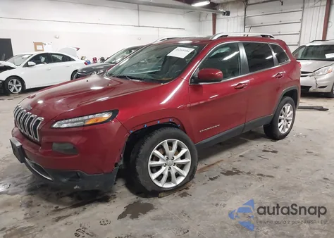 2014 Jeep Cherokee Limited from USA, damaged, VIN 1C4PJMDS9EW211653